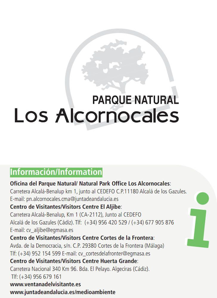 INFORMACIÓN PARQUE NATURAL LOS ALCORNOCALES